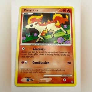 POKÉMON Ponyta Trading Card; Basic Set 46/99; PERFECT CONDITION. Rare.
